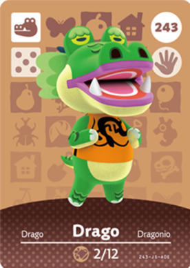 Drago amiibo Card