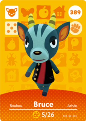Bruce amiibo Card