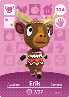 Erik amiibo Card