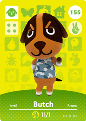 Butch amiibo Card