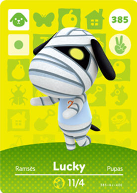 Lucky amiibo Card