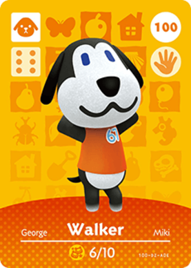 Walker amiibo Card