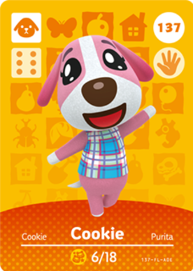 Cookie amiibo Card