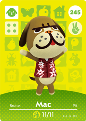 Mac amiibo Card