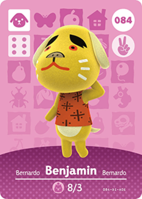 Benjamin amiibo Card