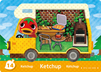 Ketchup amiibo Card