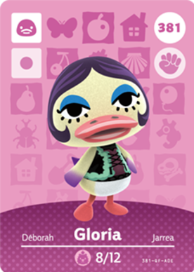 Gloria amiibo Card
