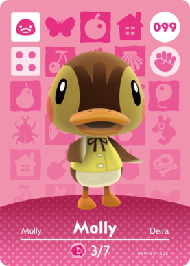 Molly amiibo Card
