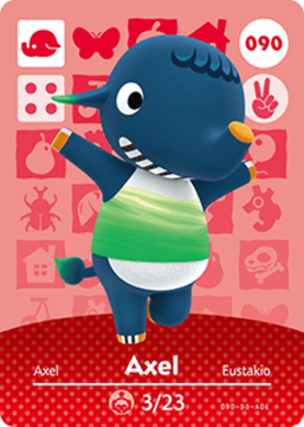 Axel amiibo Card