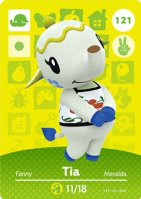 Tia amiibo Card