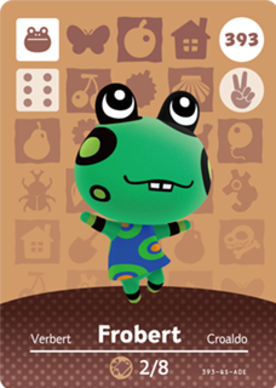 Frobert amiibo Card