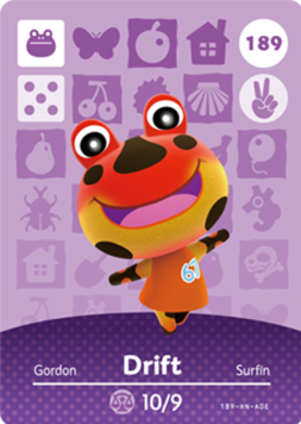 Drift amiibo Card