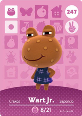 Wart Jr. amiibo Card