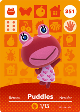 Puddles amiibo Card