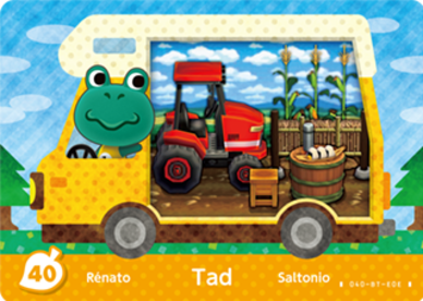 Tad amiibo Card