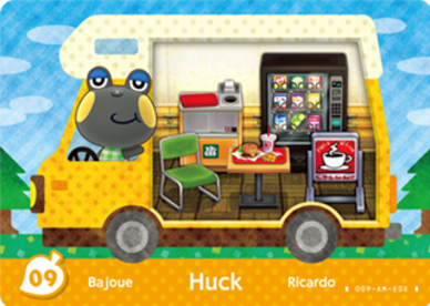 Huck amiibo Card