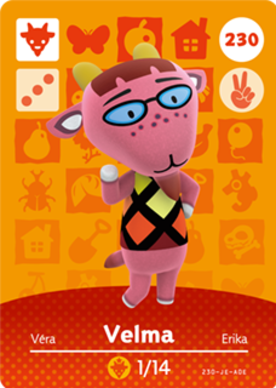 Velma amiibo Card