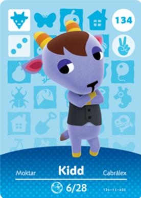 Kidd amiibo Card