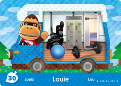 Louie amiibo Card
