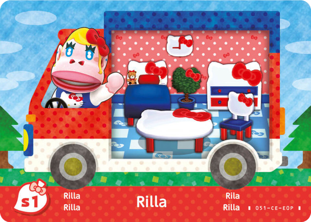 Rilla amiibo Card