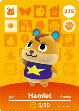 Hamlet amiibo Card