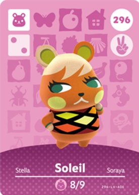 Soleil amiibo Card