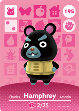Hamphrey amiibo Card