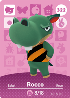 Rocco amiibo Card