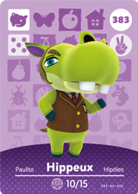 Hippeux amiibo Card