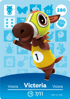Victoria amiibo Card