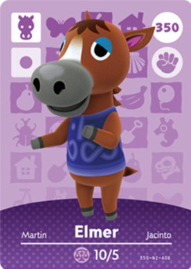 Elmer amiibo Card
