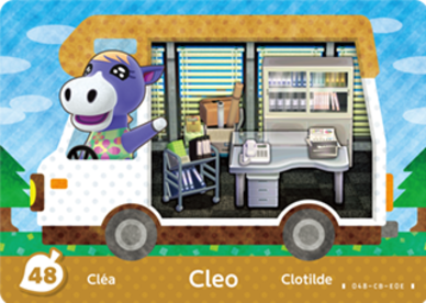 Cleo amiibo Card