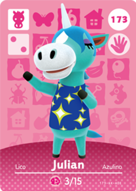 Julian amiibo Card