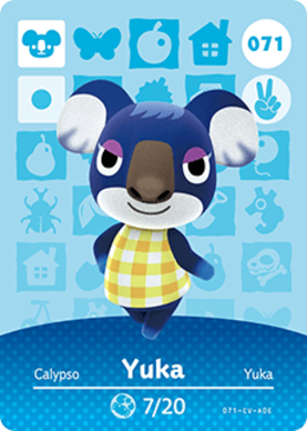 Yuka amiibo Card