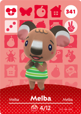 Melba amiibo Card