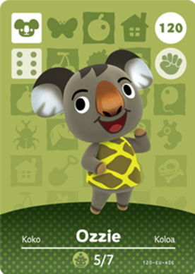 Ozzie amiibo Card