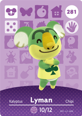 Lyman amiibo Card