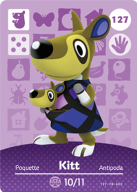 Kitt amiibo Card