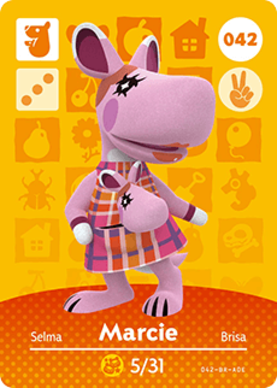 Marcie amiibo Card