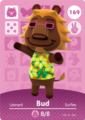 Bud amiibo Card
