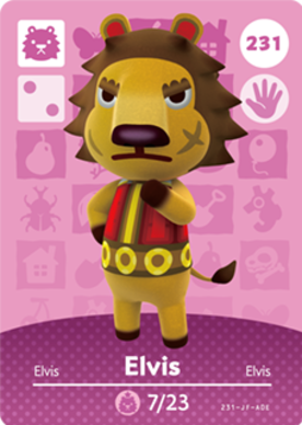 Elvis amiibo Card
