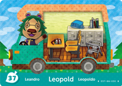 Leopold amiibo Card