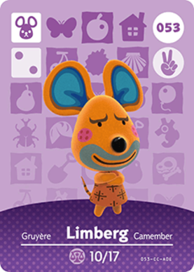 Limberg amiibo Card
