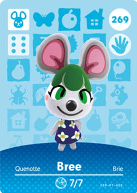 Bree amiibo Card