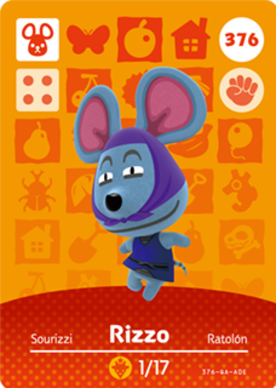 Rizzo amiibo Card