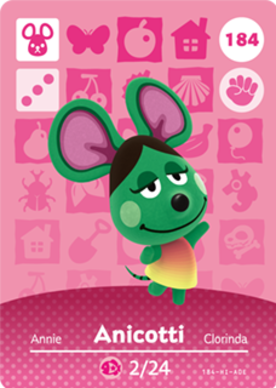 Anicotti amiibo Card