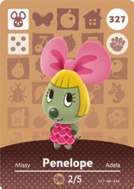 Penelope amiibo Card