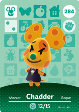 Chadder amiibo Card