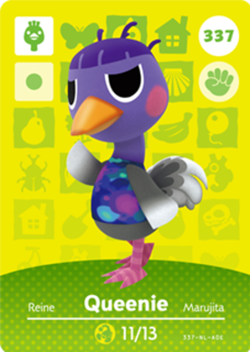 Queenie amiibo Card