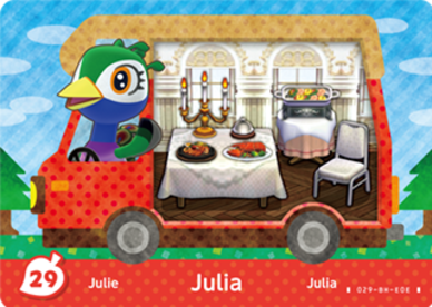Julia amiibo Card